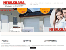 Tablet Screenshot of metalkilama.com
